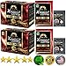 PureGano XPower For Men Instant Coffee - 100% Natural Male Enhancement - 2 Box (16 Packs Total) + 4 Bonus Samples - 24.5g Tongkat Ali - Maca - American Ginseng - Prostaep