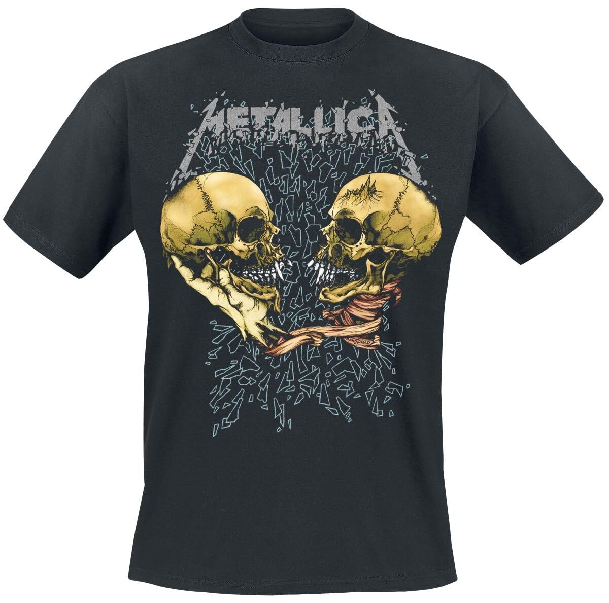 Metallica METTS25MB03 T-Shirt, Black, Large