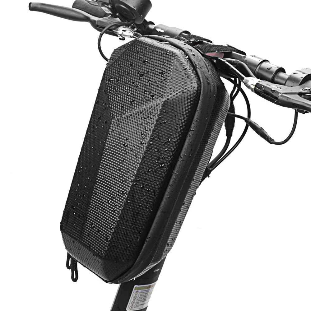 ChuerTech Electric Scooter Storage Bag, 4L Front Tube Bag, Waterproof, Compatible with Xiaomi MI Mijia M365, Segway Ninebot ES1/ES2/ES3/ES4