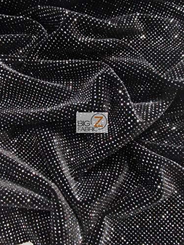 glitter denim fabric