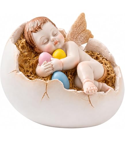 Amazon.com: Adorable Peaceful Angel Baby Girl Resting in Wings