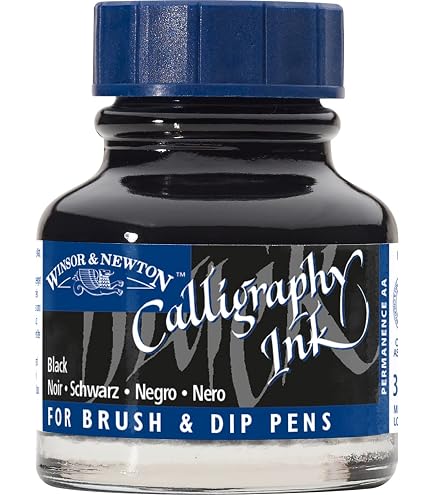 Amazon.com: Winsor & Newton Calligraphy Ink, 30ml (1-oz) Bottle