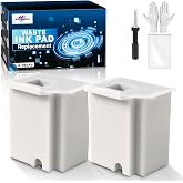 Waste Ink Pad Replacement with Reset Software for Ecotank ET-2800 ET-4800 ET-2720 ET-2803 ET-2400 ET-4700 2800 4800 2720 2803 ET2800 ET4800 Printer, Maintenance Box with Reset Software (2 Packs)