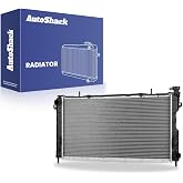 AutoShack Radiator 30.25" (768.4 mm) x 17.25" (438.2 mm) Core, 1pc | Compatible with Dodge Grand Caravan 2001-2004 3.3L 3.8L, Chrysler Town &amp; Country 2001-2004 3.3L 3.8L, Dodge Caravan 01-04