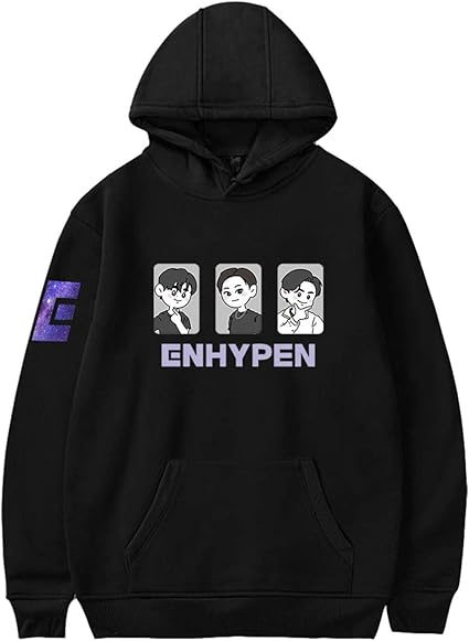 Amazon Com Xkpopfans Kpop Enhypen Hoodie Border Day One Support Sweatshirt Jungwon Jay Jake Sunoo Pullover Sports Outdoors