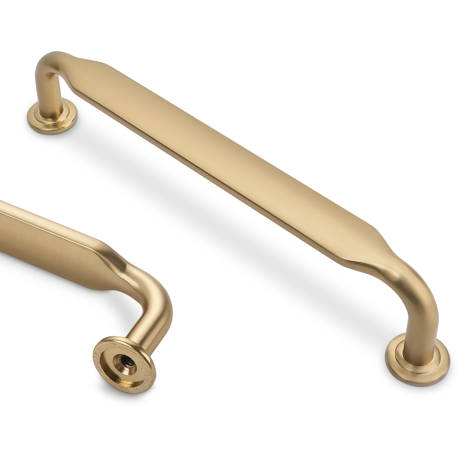 Photo 1 of KOMOTIA 10 Pack 5 Inch Cabinet Pulls Champagne Bronze Kitchen Handles Zinc Alloy Drawer Pulls Solid Cabinet Hardware