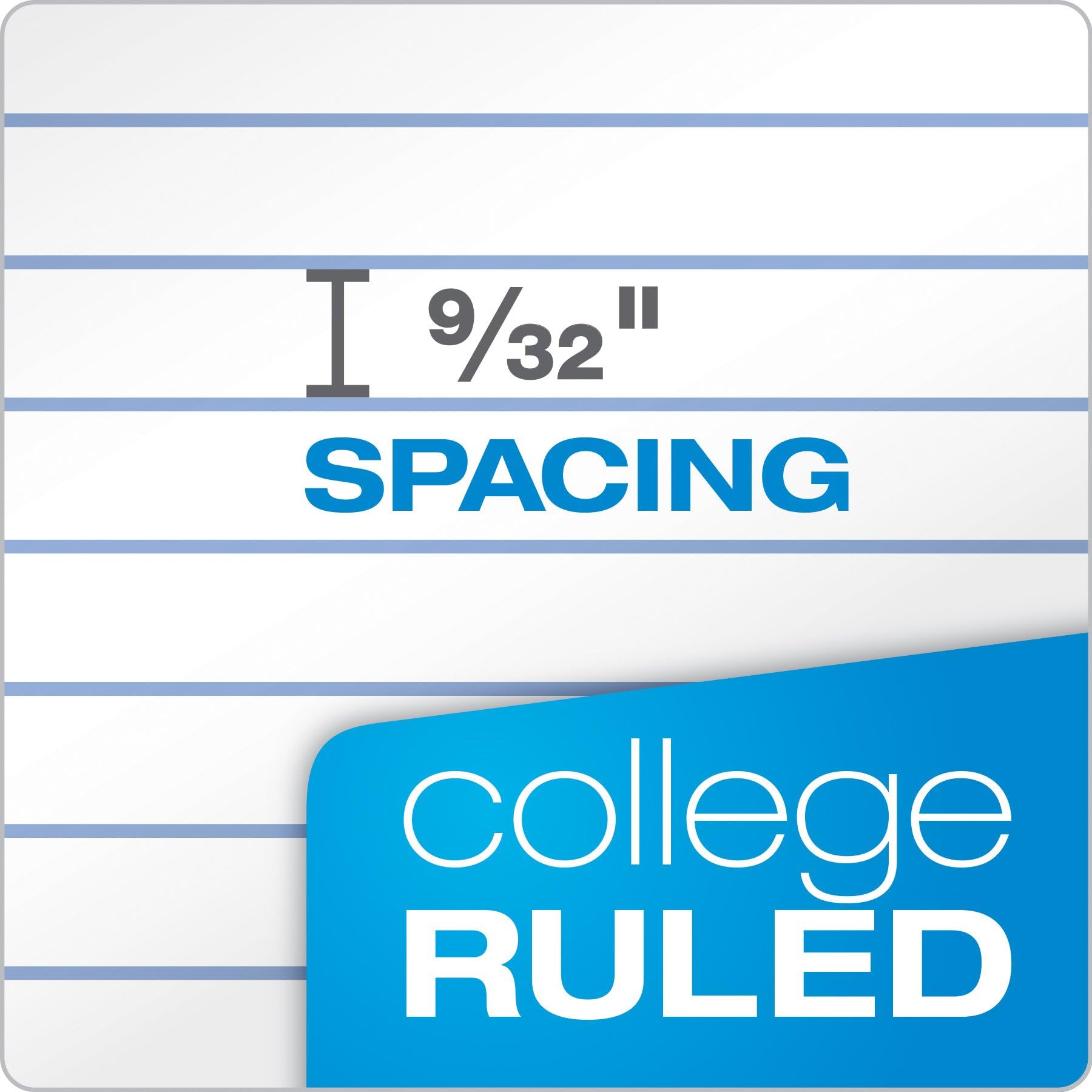 Oxford Loose Leaf Paper, 500 Sheets, College Rule Filler Notebook Paper, 8-1/2
