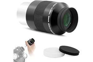 Astromania Super Plossl Eyepiece 2 Inch, Telescope Eyepiece 56mm Fully Multi-Coated Optics, 52 Degree Wide Field 4-Element De