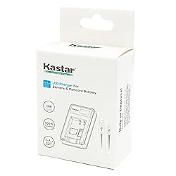 Kastar 4-Pack BP-511A Battery and LED2 USB Charger