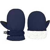 Olreco Baby Toddler Mittens Waterproof Infant Baby Winter Mittens Toddler Snow Gloves for Kids Winter Gloves for Boys Girls