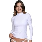 INGEAR Women's UV Sun Protection Long Sleeve Rash Guard Wetsuit Swimsuit Top