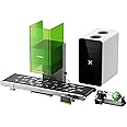 xTool F1 Ultra Deluxe Bundle, 20W Fiber & Diode Dual Laser Engraver with Auto Conveyor, RA2 Pro, SafetyPro AP2 Smoke Purifier, Auto Streamline Production 3D Laser Engraving Machine with Smart Camera