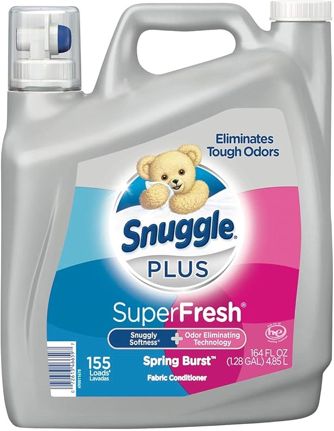 Snuggle Plus Fabric Softener Super Fresh 155 Loads Health