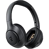 wegear Hybrid Active Noise Cancelling Headphones, Wireless ANC Bluetooth 5.4 Over Ear Headphones, Clear Calls, Deep Bass, 60H Playtime, Comfort Fit, Foldable Headset for Gym Travel Office Home Black