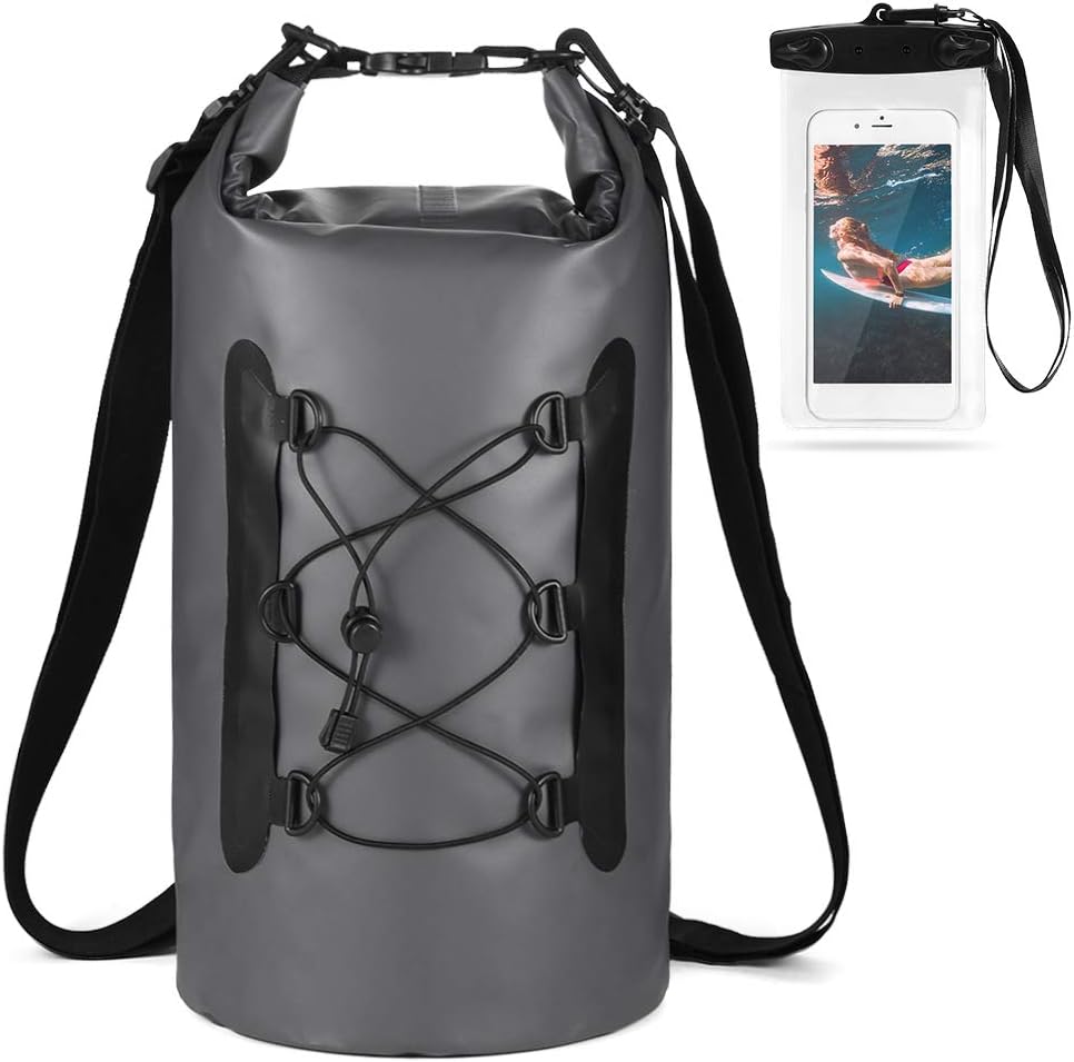 Lixada Bolsa Estanca Seca Impermeable RollTop Mochila Impermeable para