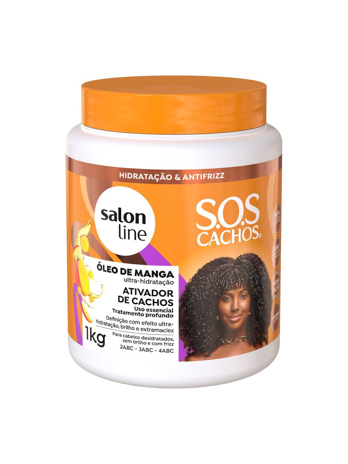 Salon Line S.O.S cachos de manga ativador de cachos 1kg