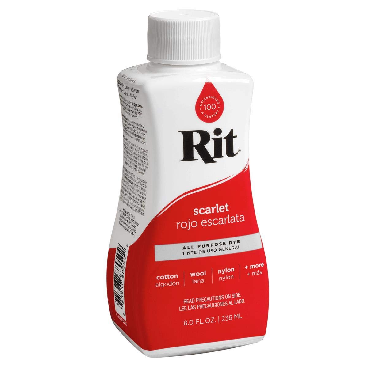 Rit Liquid Fabric Dye Scarlet 236ml