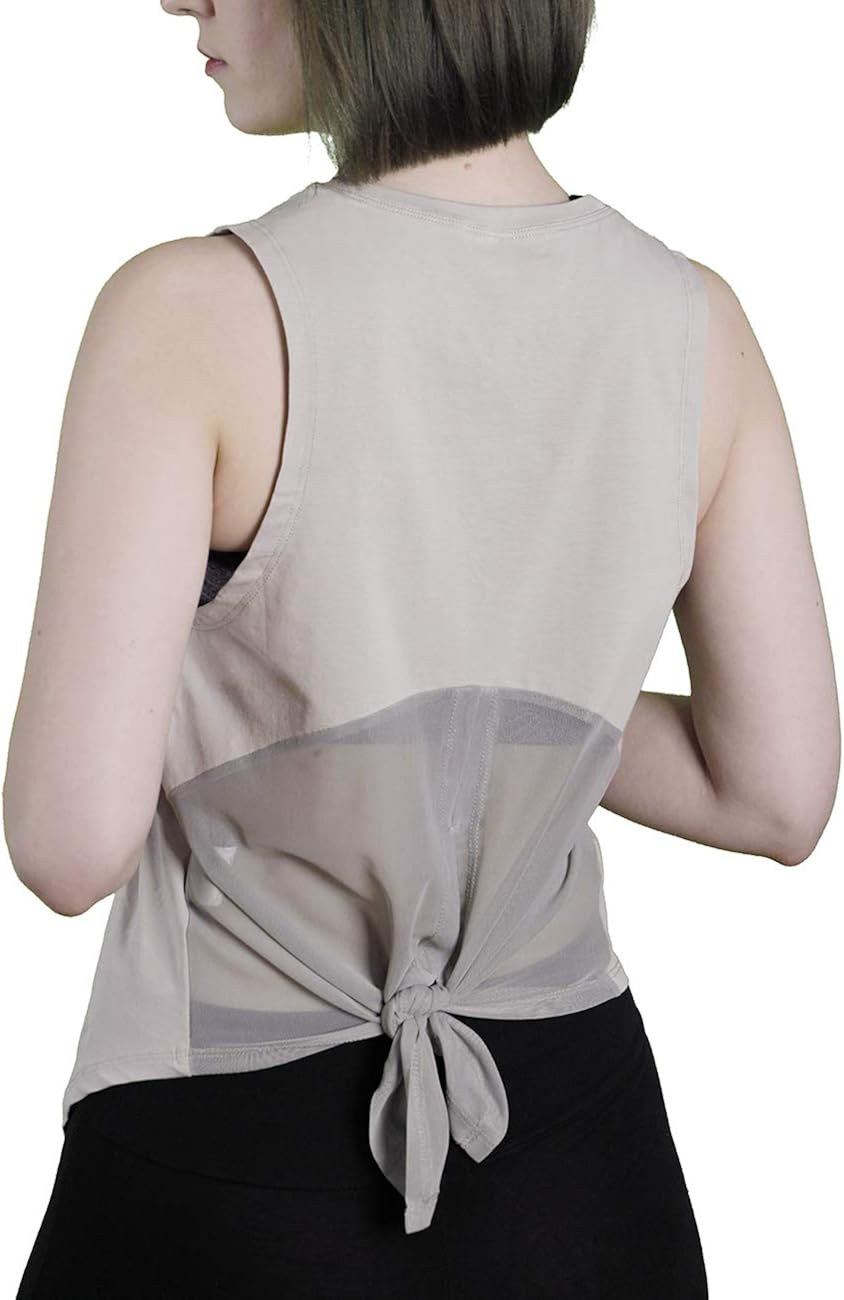tie back workout tank