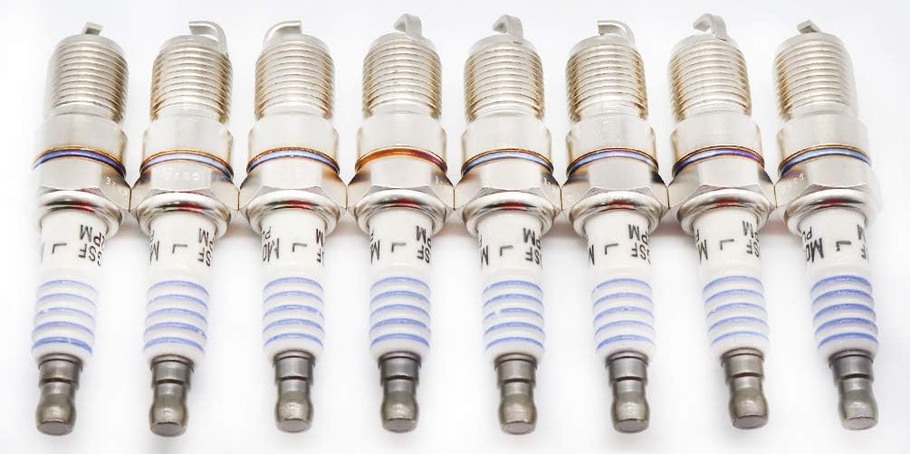 8-PACK SP-493 Premium PLATINUM SPARK-PLUGS, Car Engine Replacement PLUG ASSY-SPARK AGSF32PM, fit for FORD HYUNDAI LEXUS MERCEDES-BENZ MINI NISSAN SCION TOYOTA