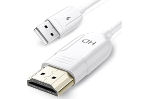 Wireless HDMI Display Adapter, Portable Wireless Streaming Cable, Stream Video/Audio from iPhone 17/iPad/Smartphone/MacBook/N