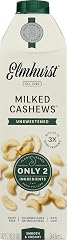 ELMHURST Unsweetened Cashew Milk, 32 FZ