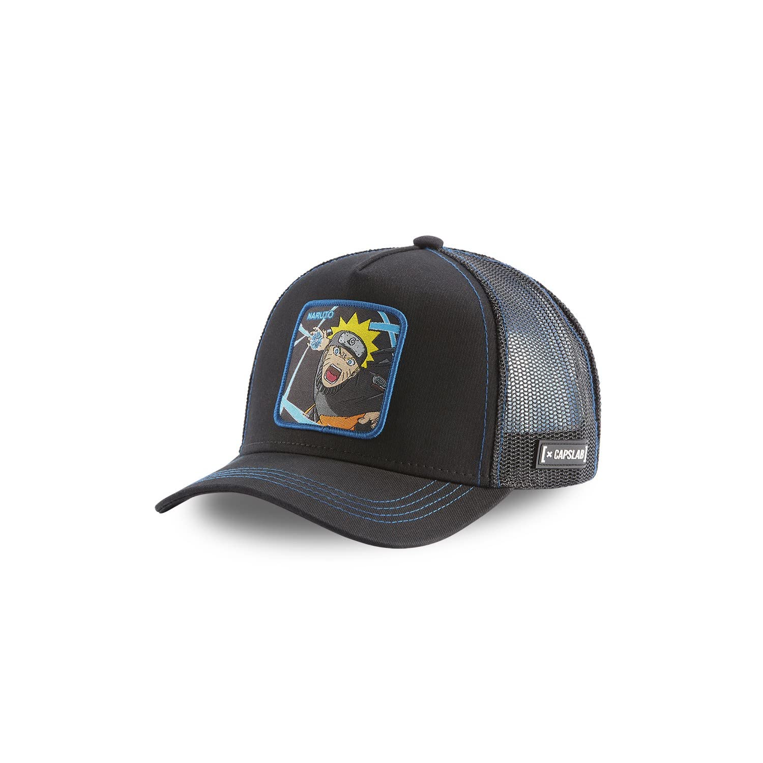 Capslab Naruto Black Blue Naruto Shippuden Trucker Cap