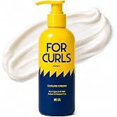 FOR CURLS Curl Cream for Curly &amp; Wavy Hair | Type 2-3 Hair | Anti-Frizz, Lightweight, Non-Crunchy | Sulfate &amp; Paraben Free | 8.4 oz