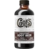 Cook's Root Beer Extract for Root Beer Making &amp; Baking, 8 oz | Old-fashioned bourbon vanilla base; gluten-free, vegan &amp; kosher; for ice cream &amp; cake