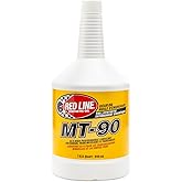 Red Line (50304) MT-90 75W-90 GL-4 Manual Transmission and Transaxle Lubricant - 1 Quart