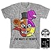 Five Nights At Freddy's Split Face Boys Youth T-shirt