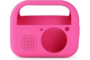GAGA CITY Case Compatible with Leapfrog Let’s Record Music Player, Silicone Cover Only, Pink