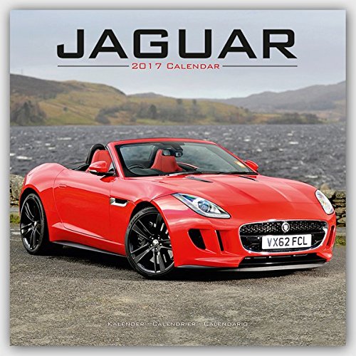 Jaguar Calendar- Calendars 2016 - 2017 Wall Calendars - Car Calendar - Automobile Calendar - Jaguar 16 Month Wall Calendar by Avonside