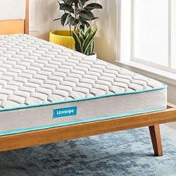 Linenspa 6 Inch Innerspring Twin Mattress with Foam