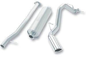 BORLA 140429 Cat-Back System for 2009-2013 Chevrolet Silverado 1500/ GMC Sierra 1500 4.8L/ 5.3L/ 6.0L V8 AT/MT 2 & 4WD 4 Door Ext. Cab Std. Bed (6' 7") 143.5" WB/Crew Cab Short Bed (5' 9") 143.5" WB