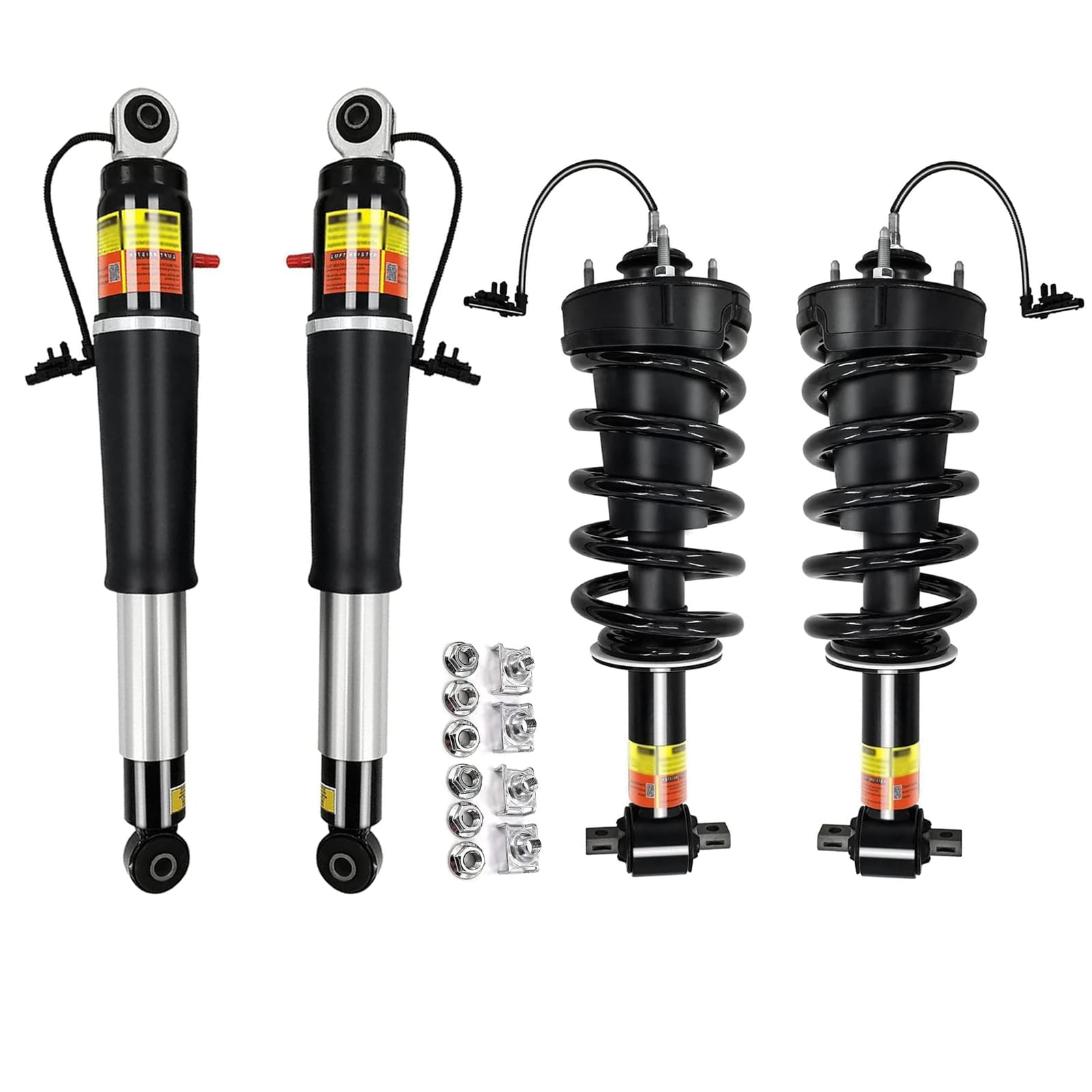 Photo 1 of *** MISSING HARDWARE***LUFT MEISTER 84176631 84176675 4PCS Front Rear Shocks Struts Assembly Compatible with Chevy Tahoe Suburban for Cadillac Escalade/Escalade ESV for GMC Yukon/Yukon XL denali 2015-2020 580-1108 84977478