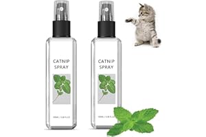 Fanxbox 2PCS Catnip Spray, Catnip Mist Spray, Joycat Spray, Herbal Cat Joy Spray, Catnip Spray for Indoor Cats