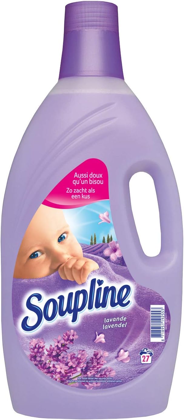 Soupline Diluted Lavender Only Fabric Softener/Additive to Your Laundry