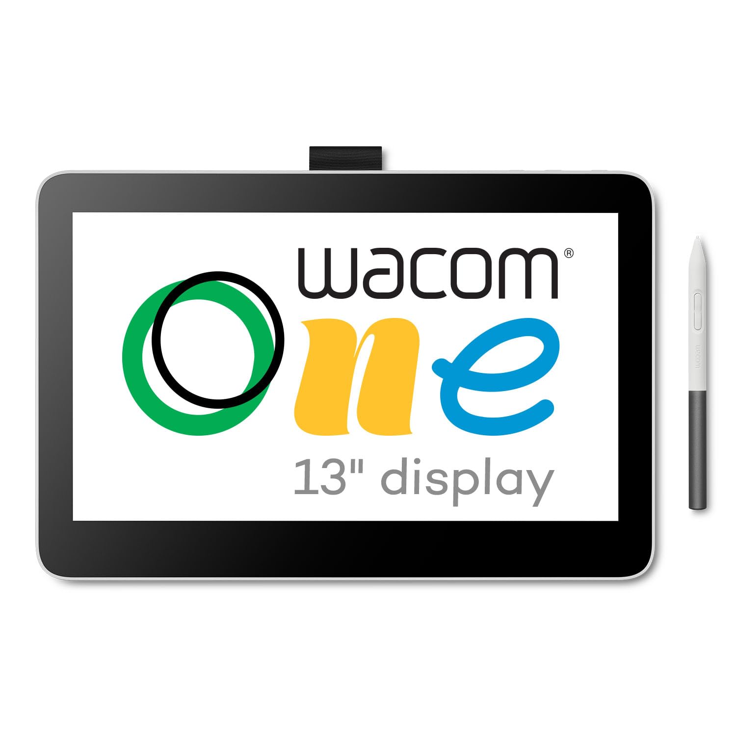 Photo 1 of Wacom One 13 Drawing Tablet with Screen, 13.3" Full HD Laminated Touchscreen Graphics Tablet with Wacom One Pen, Beginners Creative Tablet w/Display for Mac, Windows PC, Chromebook