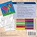 Animal Kingdom Adult Coloring Book Set With 24 Colored Pencils And Pencil Sharpener Included: Color Your Way To Calm