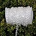LittleStar 99 ft Clear Crystal Acrylic Bead Curtain for Wedding,Birthday,Christmas Party Decorations,and Good for Home
