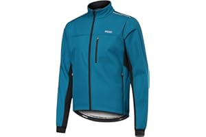 ARSUXEO Thermal Fleece Winter Cycling Jacekt for Men Windproof Insulated Bike Running Active Jacket