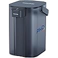 Waterdrop Alkaline Electric Water Filter Pitcher, Rechargeable Water Dispenser, Instant 200-Gallon 15-Cup Countertop System, NSF/ANSI 42, Reduce PFOA/PFOS, Chlorine, Lead, Blue, with 1 Filter