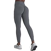 Sunzel Sustainable Butt Lifting Leggings for Women, No Front Seam High Waist Tummy Control Booty Sculpting Workout Yoga Pants