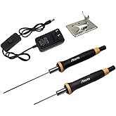 Afantti Foam Cutter Hot Wire Electric Styrofoam Cutting Pen Tool | Higher Temperature | 2 Needle | Heat-Insulated Handle | fo