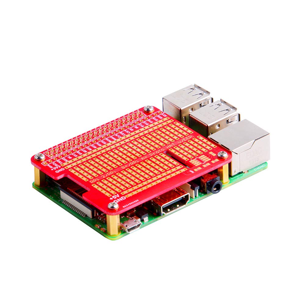 Pcb Raspberry Pi Diy GeeekPi 4x Prototype Breakout DIY Breadboard PCB Shield Board Kit for ...