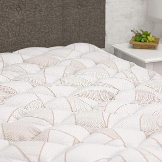 Amazon Com Eluxurysupply Copper Infused Mattress Topper With