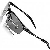 ROCKNIGHT Driving HD Polarized UV400 Protection Ultra light Al-Mg Golf Fishing Outdoor Sunglasses