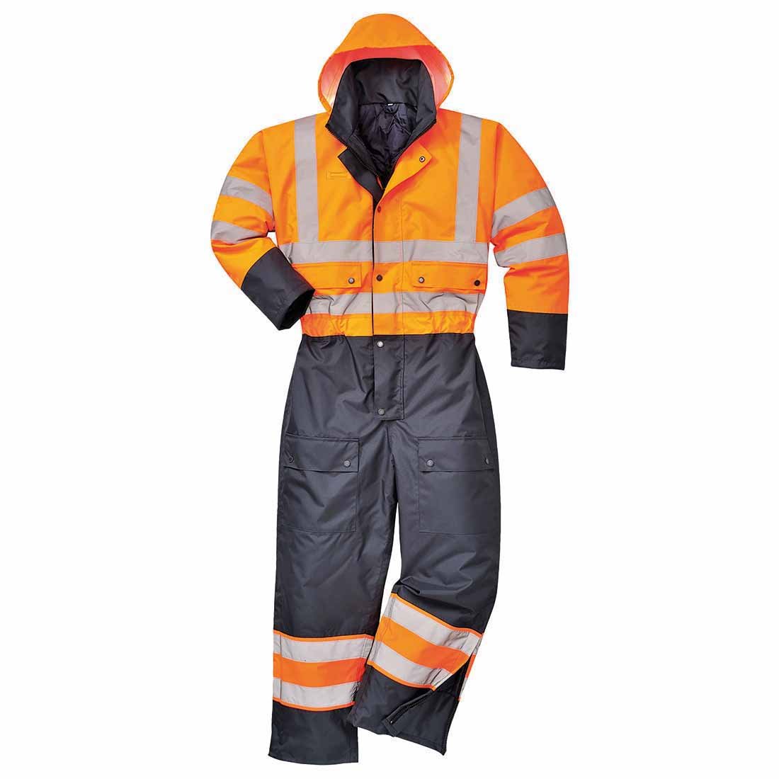 Hi Visibility Waterproof Thermal Coverall (SIZE XXL) Amazon.co.uk