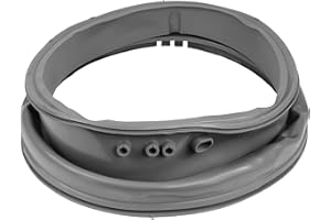 VANESA 4986ER0004F Washer Door Gasket Compatible with lg, Kenmore Washers, Washer Door Boot Seal with Drain Port, Replacement 4986ER0004J, 4986ER0004K, Front Load Washer Rubber Seal 1 Year Guarantee