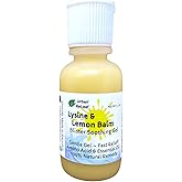 Urban ReLeaf Lysine & Lemon Balm Blister Soothing Gel! Fast Drying, 100% Natural Help!